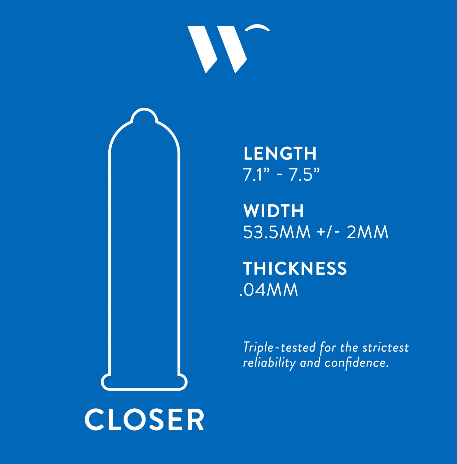 WINK Closer Condoms, 24 count