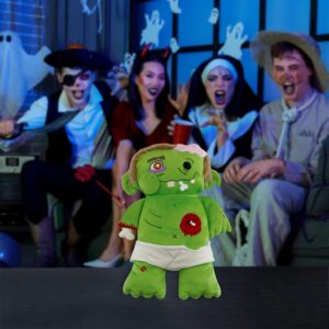 Toy Vault Baby Zombie Plush, My First Zombie Stuffed Doll for Zombie Apocalypse Fans Young and Old!