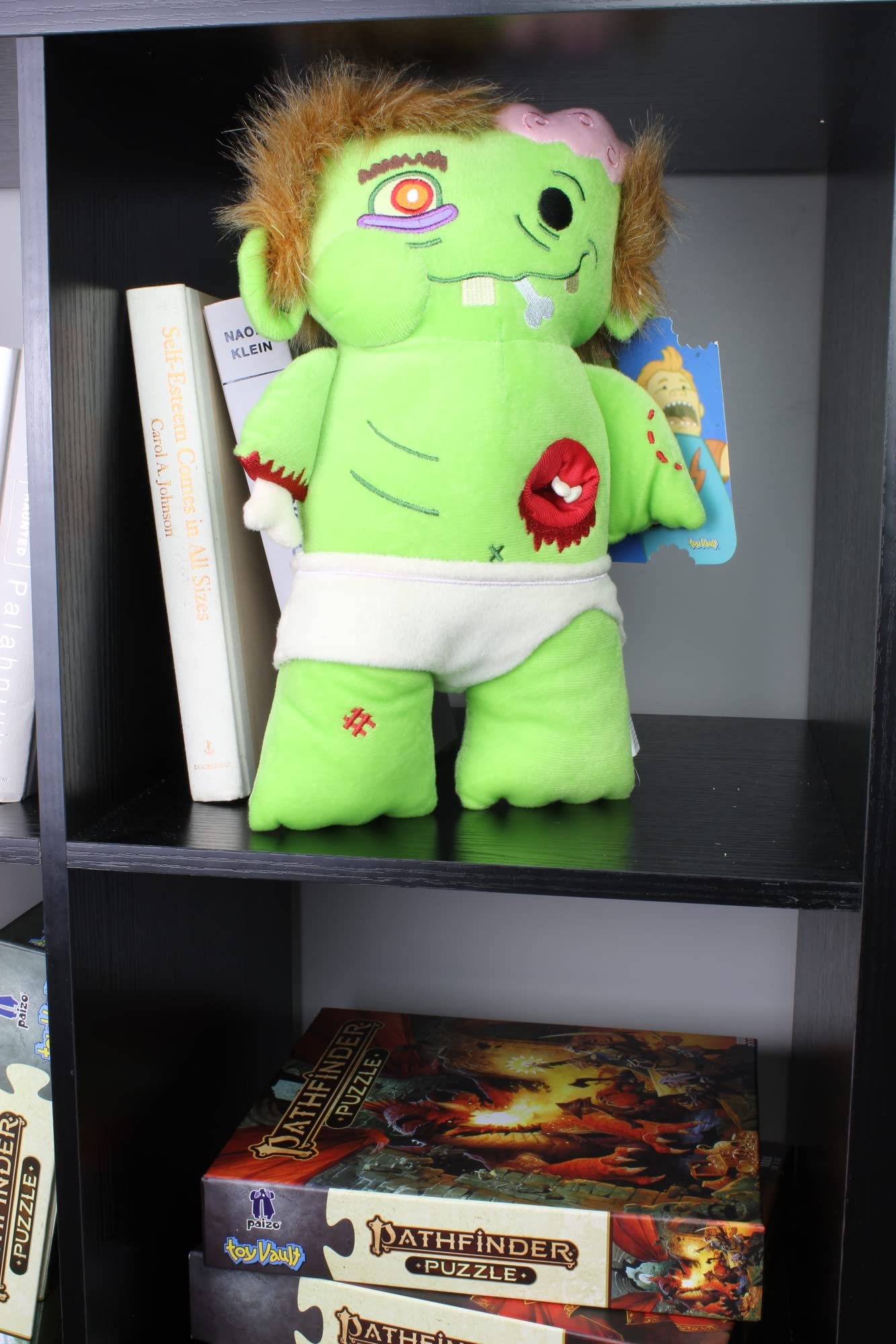 Toy Vault Baby Zombie Plush, My First Zombie Stuffed Doll for Zombie Apocalypse Fans Young and Old!