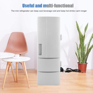 hong Versatile Insulation Mini Fridge Freezer, USB Frideg Small Fridge Freezer, for Home Car Boat or