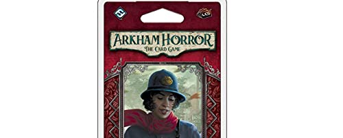 Fantasy Flight Games Arkham Horror The Card Game Stella Clark Starter Deck - Unveil a New Face in Your Adventures! Cooperative Living Card Game, Ages 14+, 1-4 Players, 1-2 Hour Playtime, Made