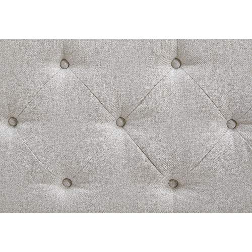 Signature Design by Ashley Briarson Tufted Upholstered Accent Bench with Storage, Beige & Brown