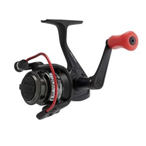 Ugly Stik Ugly Tuff Spinning Spinning Reel, Size 25, 5 Stainless Steel Ball Bearing System, Oil Felt Front Drag Drag, Max of 16.5lb I 7.5kg, Black