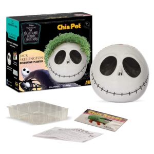 Chia Pet The Nightmare Before Christmas- Jack Skellington with Seed Pack, Decorative Pottery Planter, Easy to Do and Fun to Grow, Novelty Gift, Perfect for Any Occasion