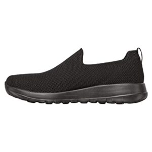 Skechers Men's Go Walk Max-Athletic Air Mesh Slip on Walkking Shoe Sneaker,Black/Black/Black,15 X-Wide US