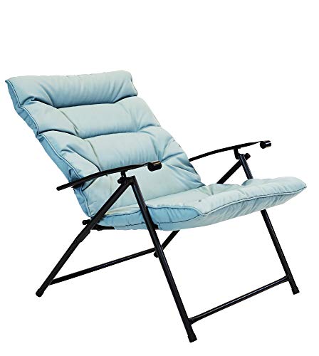 Sun-Ray 213028 Folding Chairs with Cushions and Table, Aqua