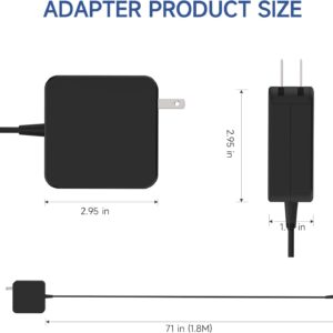 65W Laptop Charger for Lenovo IdeaPad 310 320 330 130 330s-15ikb 151kb Laptop Adapter ;PA-1450-55LL ADL45WCC adlx65clgu2a adlx65ccgu2a Power Supply Cord Replacement