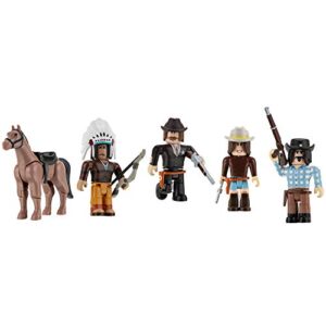 Roblox Action Collection - The Wild West Five Figure Pack [Includes Exclusive Virtual Item]