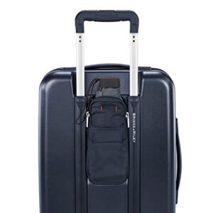 Briggs & Riley Sympatico Hardside International Spinner Luggage, Matte Navy, 21-Inch Carry-On