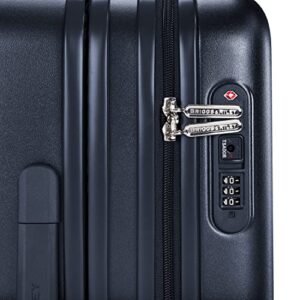 Briggs & Riley Sympatico Hardside International Spinner Luggage, Matte Navy, 21-Inch Carry-On