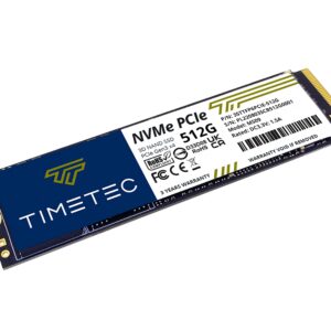 Timetec 512GB SSD NVMe PCIe Gen3x4 8Gb/s M.2 2280 3D NAND High Performance SLC Cache Read/Write Speed Up to 2,000/1,600 MB/s Internal Solid State Drive for PC Laptop and Desktop