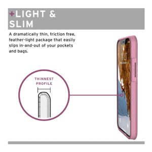 URBAN ARMOR GEAR [U] by UAG Designed for iPhone 12 Case/iPhone 12 Pro Case [6.1-inch screen] Anchor Shock Absorbing Slim Fit Sleek Stylish Protective Phone Cover, Matte Dusty Rose