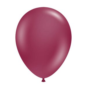 tuftex 5" sangria latex balloons