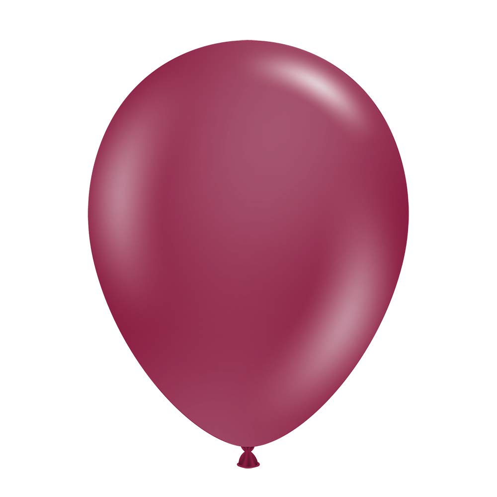 TUFTEX 5" Sangria Latex Balloons