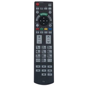 n2qayb000703 replacement remote fit for panasonic tv tc-l42et5 tc-p55vt50 tc-p50st50 tc-l55et5 tc-l55dt50 tc-l47et5 tc-p55st50 tc-p60st50 tc-l47dt50 tc-l4dt50 tc-p65st50 tc-l47wt50 tc-l4dt50 tcp65vt50