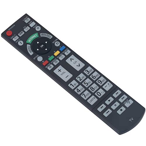 N2QAYB000703 Replacement Remote fit for Panasonic TV TC-L42ET5 TC-P55VT50 TC-P50ST50 TC-L55ET5 TC-L55DT50 TC-L47ET5 TC-P55ST50 TC-P60ST50 TC-L47DT50 TC-L4DT50 TC-P65ST50 TC-L47WT50 TC-L4DT50 TCP65VT50