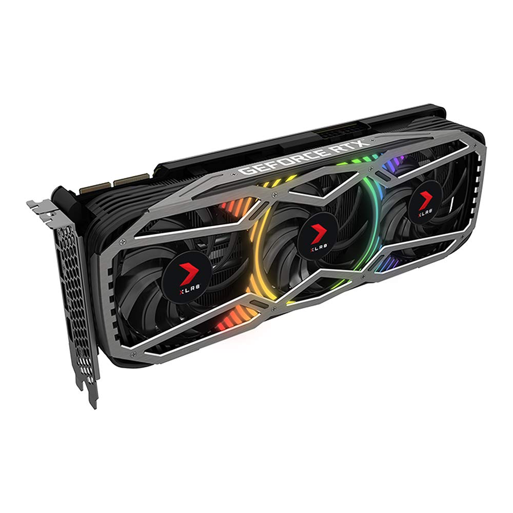 PNY GeForce RTX™ 3070 8GB XLR8 Gaming REVEL EPIC-X RGB™ Triple Fan Graphics Card