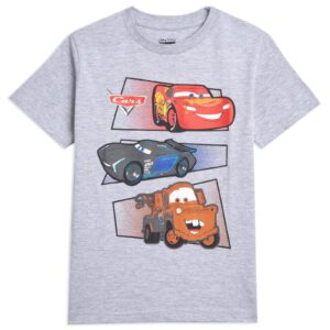 Disney Pixar Cars Lightning McQueen Tow Mator Toddler Boys 3 Pack T-Shirts 4T