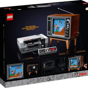 LEGO Super Mario Nintendo Entertainment System 71374 Gameplay Building Set, Model Kits for Adults to Build, DIY Creative Activity, Collectible Gift Idea