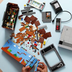 LEGO Super Mario Nintendo Entertainment System 71374 Gameplay Building Set, Model Kits for Adults to Build, DIY Creative Activity, Collectible Gift Idea