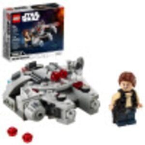 lego star wars millennium falcon microfighter 75295 building kit; awesome construction toy for kids, new 2021 (101 pieces)