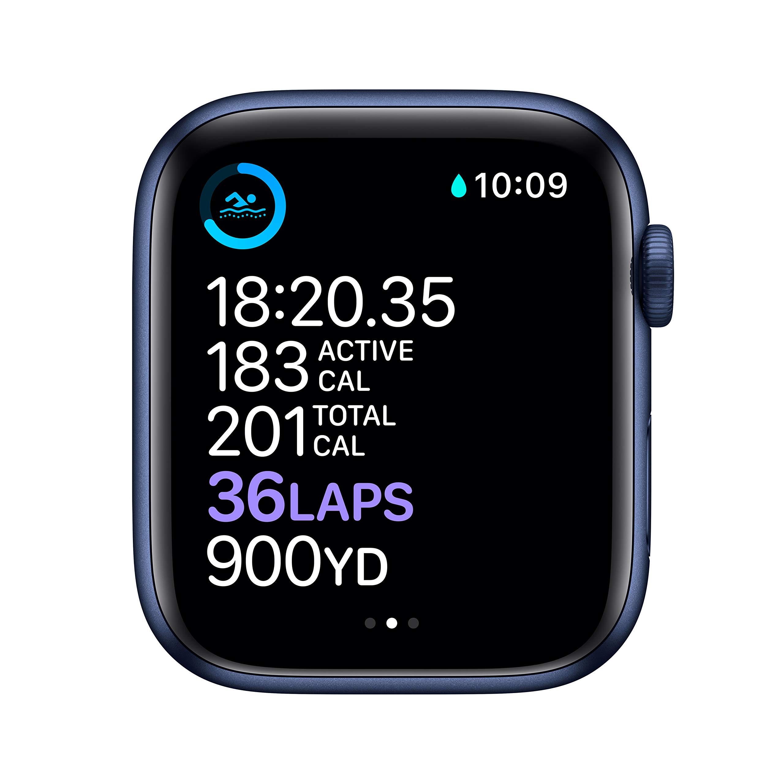 Apple Watch Series 6 (GPS, 44mm) - Blue Aluminum Case with Deep Navy Sport Band