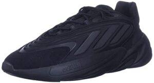 adidas originals men's ozelia sneaker, core black/core black/carbon, 12