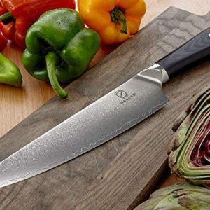 Mercer Culinary Premium Grade Super Steel, 8-Inch Chef's Knife, G10 Handle