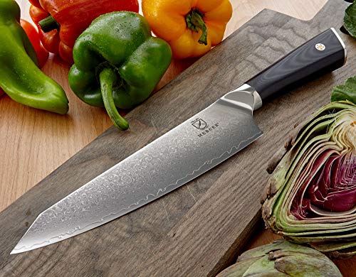 Mercer Culinary Premium Grade Super Steel, 8-Inch Chef's Knife, G10 Handle