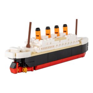 Brick Loot Titanic Building Blocks Mid-Sized Set, Toy Ship Model Kit, Building Bricks Sets for Adults or Kids 6 Year Old +, Home Decor, Quality Blocks Compatible with Lego & Major Brands, 217 Pieces