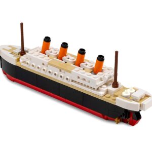 Brick Loot Titanic Building Blocks Mid-Sized Set, Toy Ship Model Kit, Building Bricks Sets for Adults or Kids 6 Year Old +, Home Decor, Quality Blocks Compatible with Lego & Major Brands, 217 Pieces