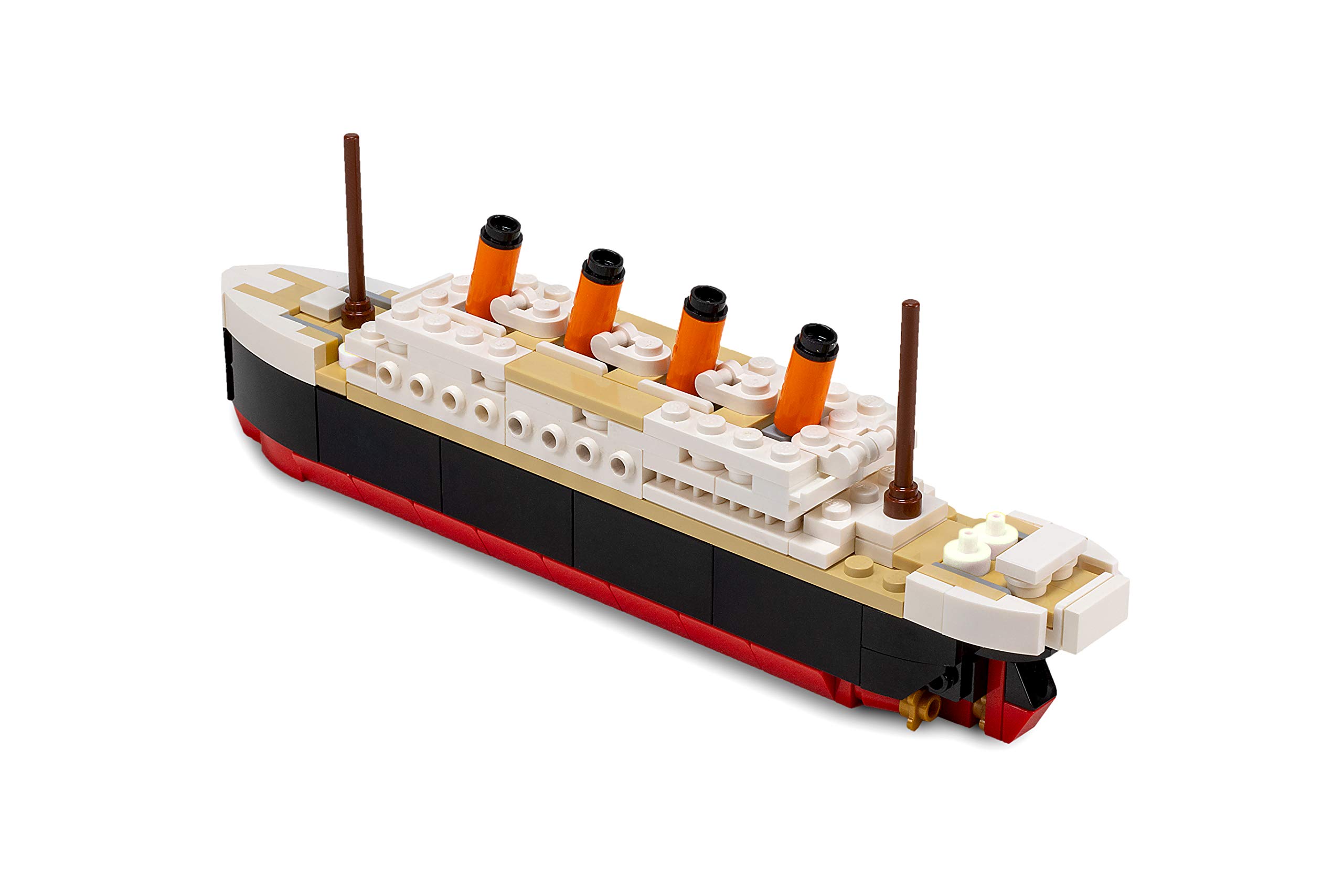 Brick Loot Titanic Building Blocks Mid-Sized Set, Toy Ship Model Kit, Building Bricks Sets for Adults or Kids 6 Year Old +, Home Decor, Quality Blocks Compatible with Lego & Major Brands, 217 Pieces