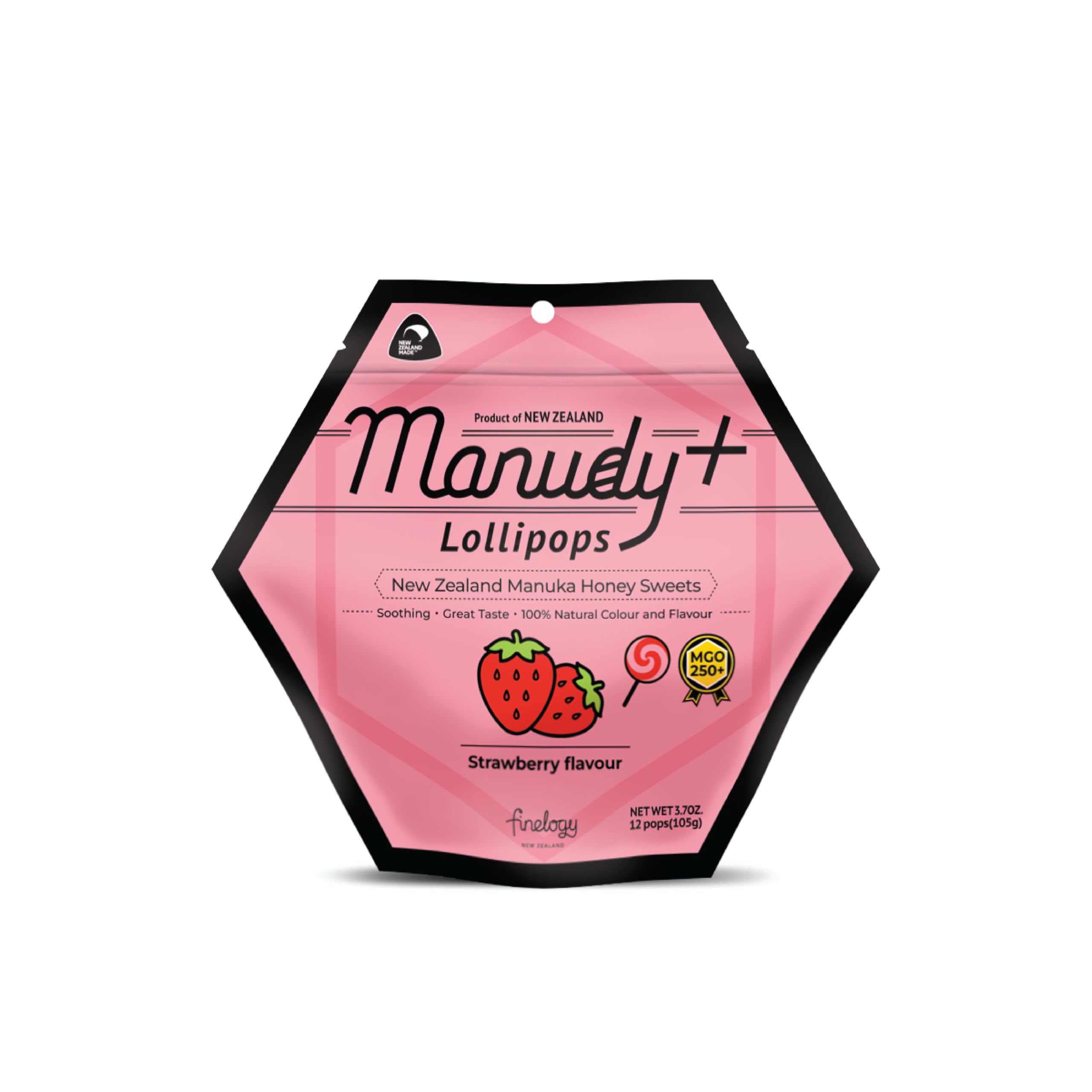 Manuka Strawberry Pops - 12 CT