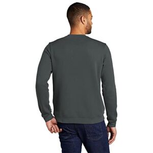 Nike Club Fleece Crew Men's Sweatshirt Crewneck (Anthracite, Large)