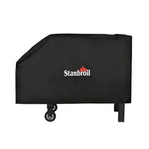 Stanbroil 28" Griddle Cover for Blackstone 2 Burner Grills, 600D Heavy Duty Waterproof Anti-UV Canvas Flat Top BBQ Cover for Blackstone 28" Outdoor Cooking Gas Grill Griddle