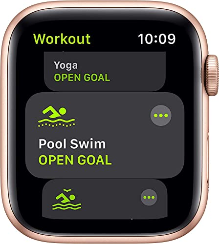 Apple Watch SE (GPS + Cellular, 40mm) - Gold Aluminum Case with Pink Sand Sport Band (Renewed)