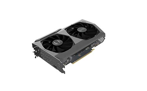 ZOTAC GAMING GeForce RTX 3070 Twin Edge OC 8GB GDDR6 256-bit 14 Gbps PCIE 4.0 Gaming Graphics Card, IceStorm 2.0 Advanced Cooling, White LED Logo Lighting, ZT-A30700H-10P