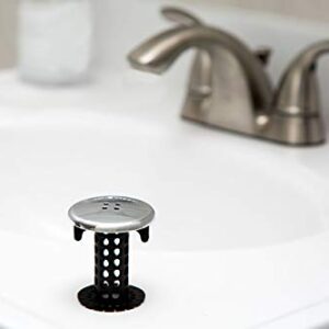 SinkShroom Combo Edition Revolutionary Bathroom Sink Drain Protector Hair Catcher, Strainer, Snare, Plus StopShroom Stopper