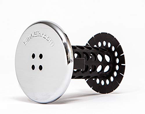 SinkShroom Combo Edition Revolutionary Bathroom Sink Drain Protector Hair Catcher, Strainer, Snare, Plus StopShroom Stopper