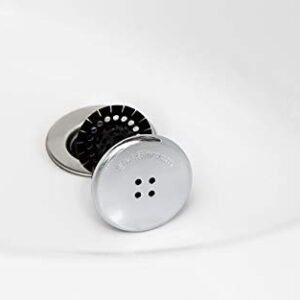 SinkShroom Combo Edition Revolutionary Bathroom Sink Drain Protector Hair Catcher, Strainer, Snare, Plus StopShroom Stopper