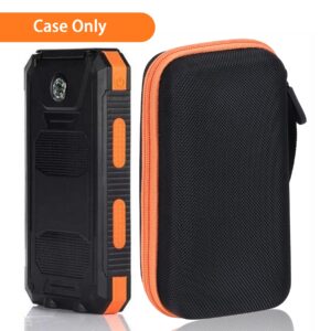 Aenllosi Hard Carrying Case Compatible with Solar Power Bank Qi Charger 10,000mAh