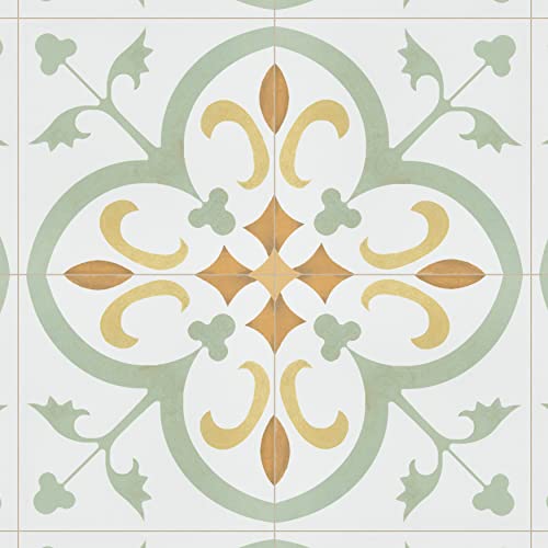 Merola Tile Revival Memory 7-3/4" x 7-3/4" Ceramic Floor and Wall Tile