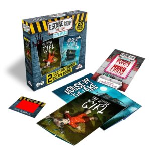 Escape Room The Game – 2 Player Horror Edition with 2 Games | Solve The Mystery Board Game for Adults and Teens