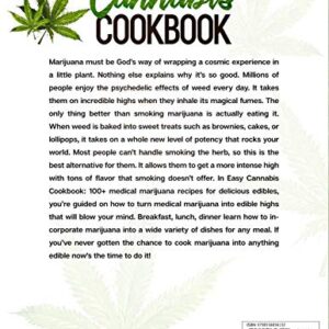 Easy Cannabis Cookbook: 100+ medical marijuana recipes for delicious edibles