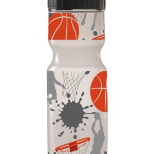 50 Strong Kids Water Bottle | 22 oz. BPA- Free Sports Squeeze Water Bottles with Pull Top Cap |Perfect Water Bottle for School | Reusable & Durable for Boys & Girls | Made in USA