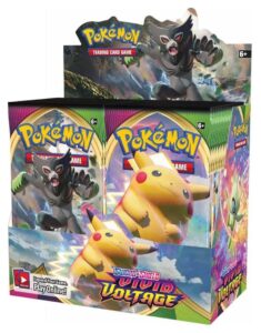 pokemon pokèmon 175-80749 sword & shield 4 vivid voltage-booster pack for ages 6+