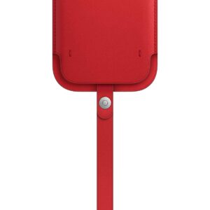 Apple iPhone 12 and 12 Pro Leather Sleeve with MagSafe - (PRODUCT) RED