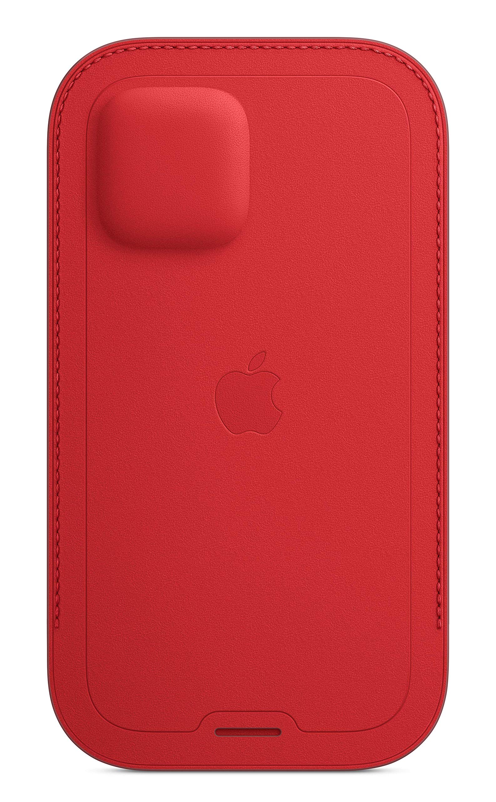 Apple iPhone 12 and 12 Pro Leather Sleeve with MagSafe - (PRODUCT) RED