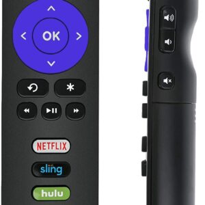 Replacement for RCA Roku TV Remote Control, Compatible with All RCA Roku Smart TVs