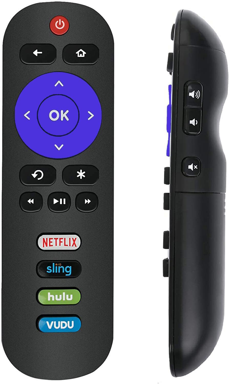 Replacement for RCA Roku TV Remote Control, Compatible with All RCA Roku Smart TVs